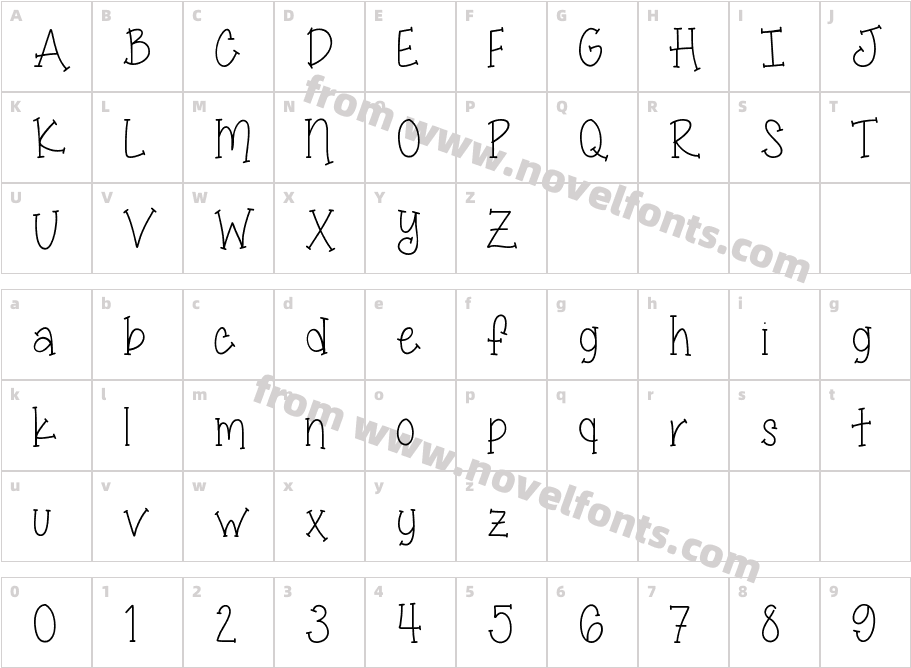 Miss Smarty Pants SkinnyCharacter Map