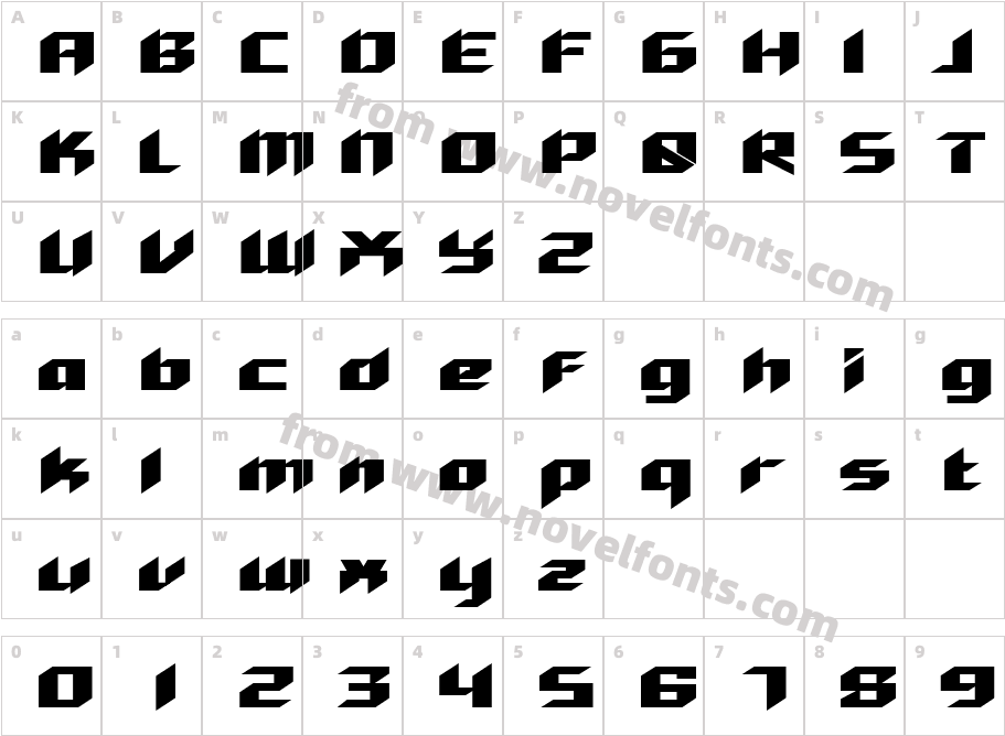 Missing RegularCharacter Map