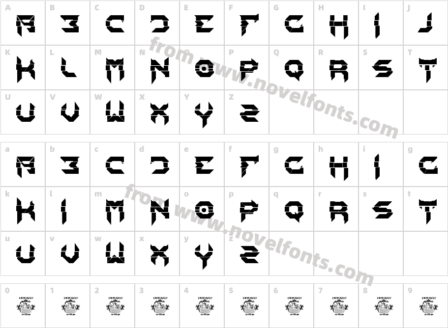 MixitCharacter Map