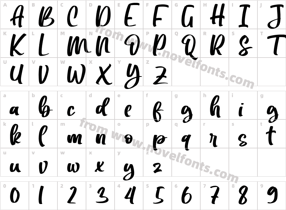 Mollen CrispyCharacter Map