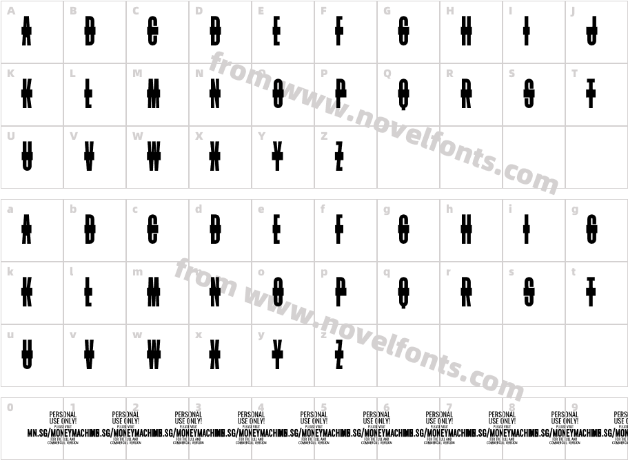 Moneymachine Black PERSONAL BlackCharacter Map