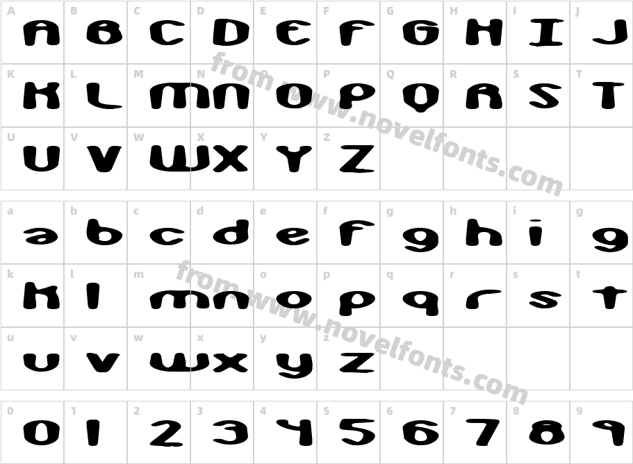 Monkey Phonics -BRK-Character Map