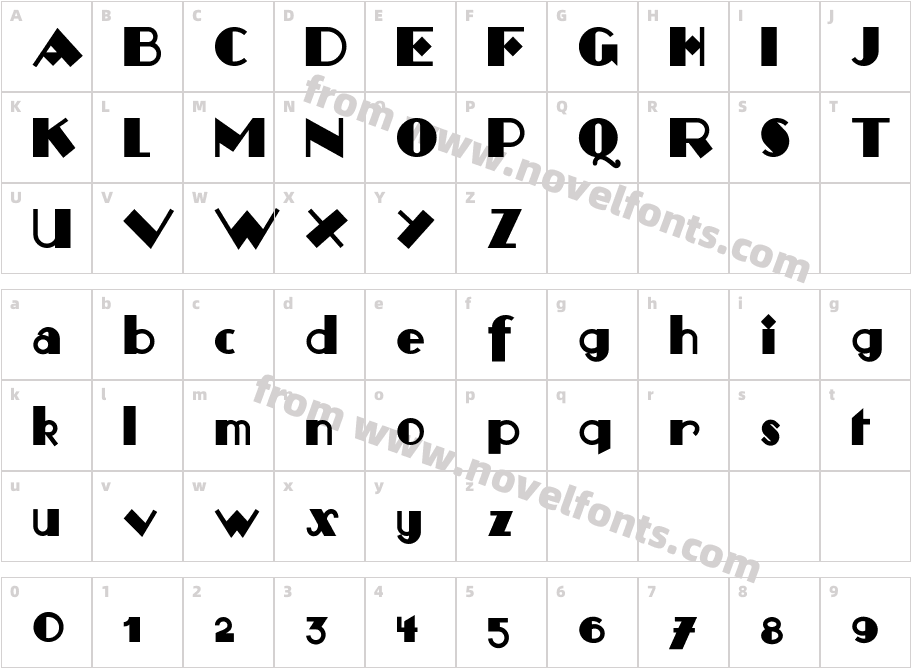 Monkey-FingersCharacter Map