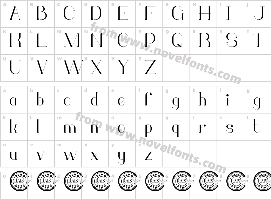 MonodicDemoRegularCharacter Map