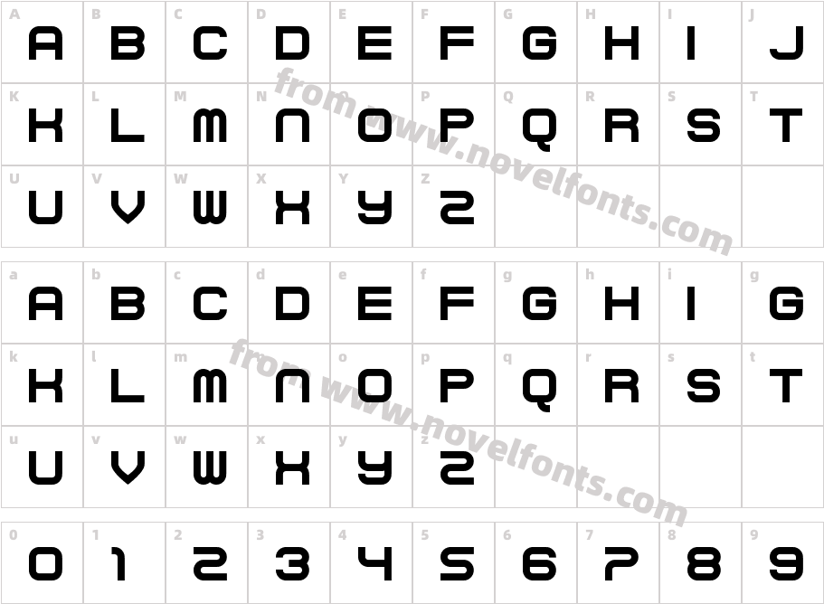 CurvertCharacter Map