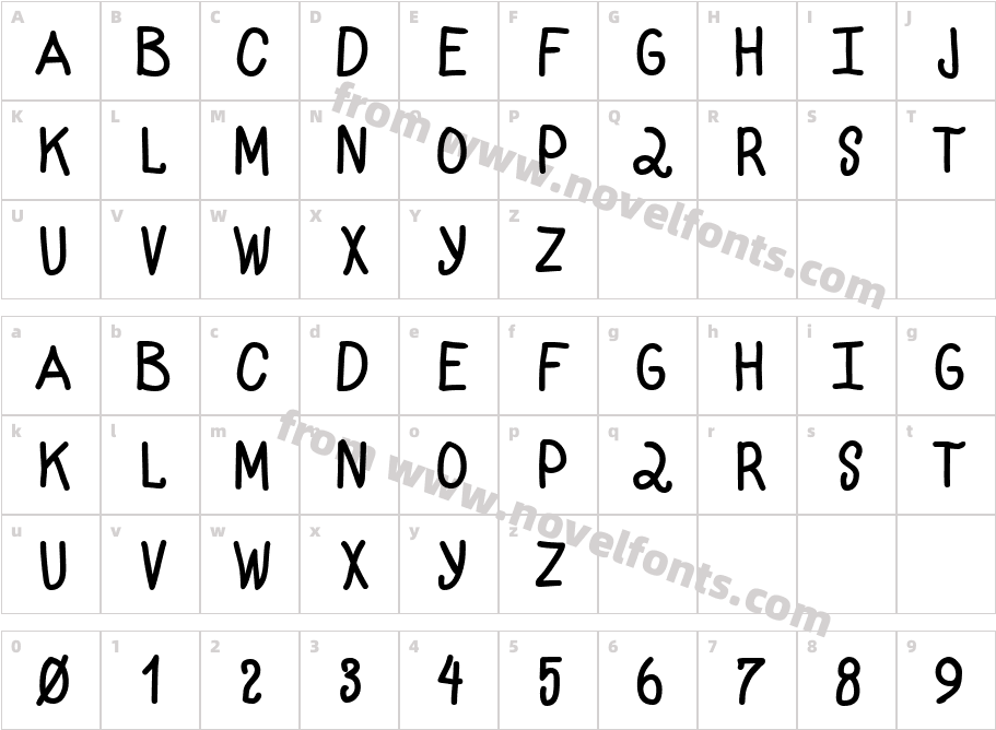 MonotoneCharacter Map