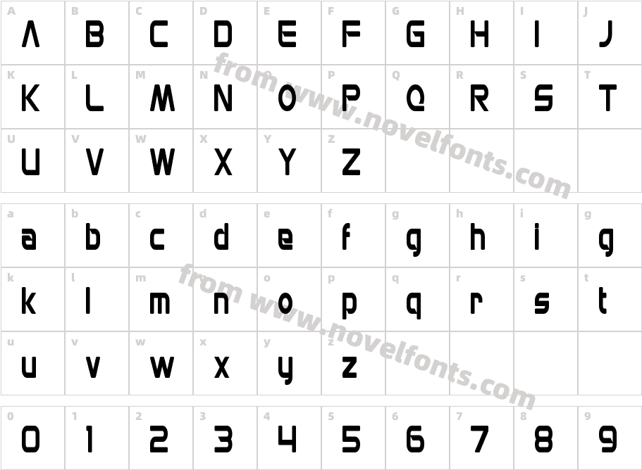 Mons Olympia Condensed BoldCharacter Map