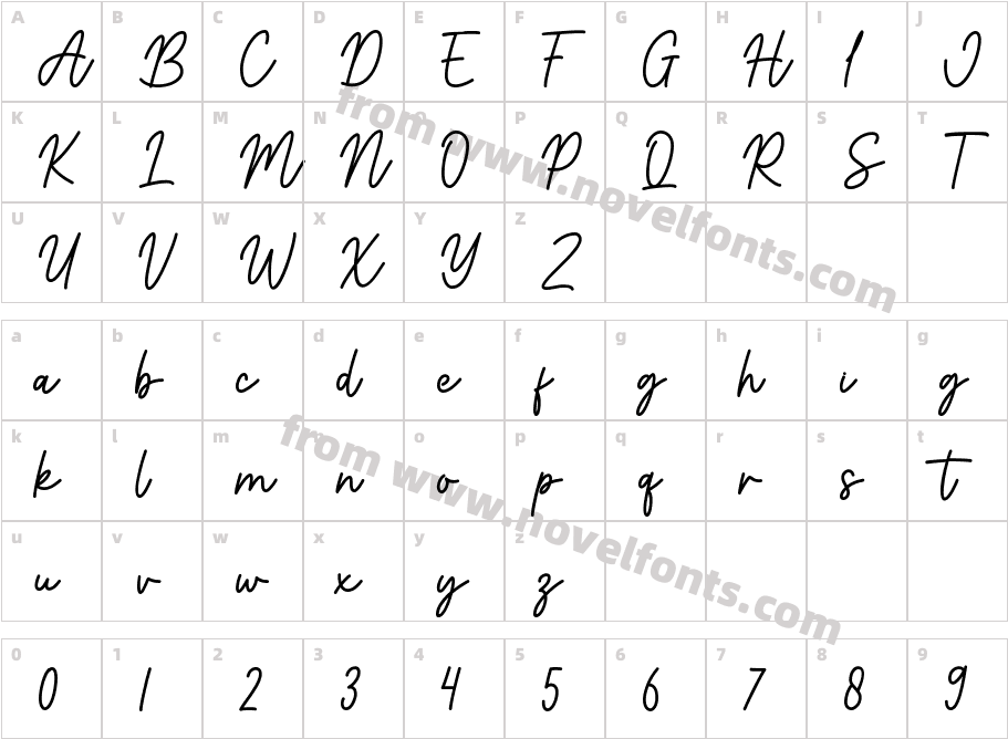 MonsteraRegularCharacter Map