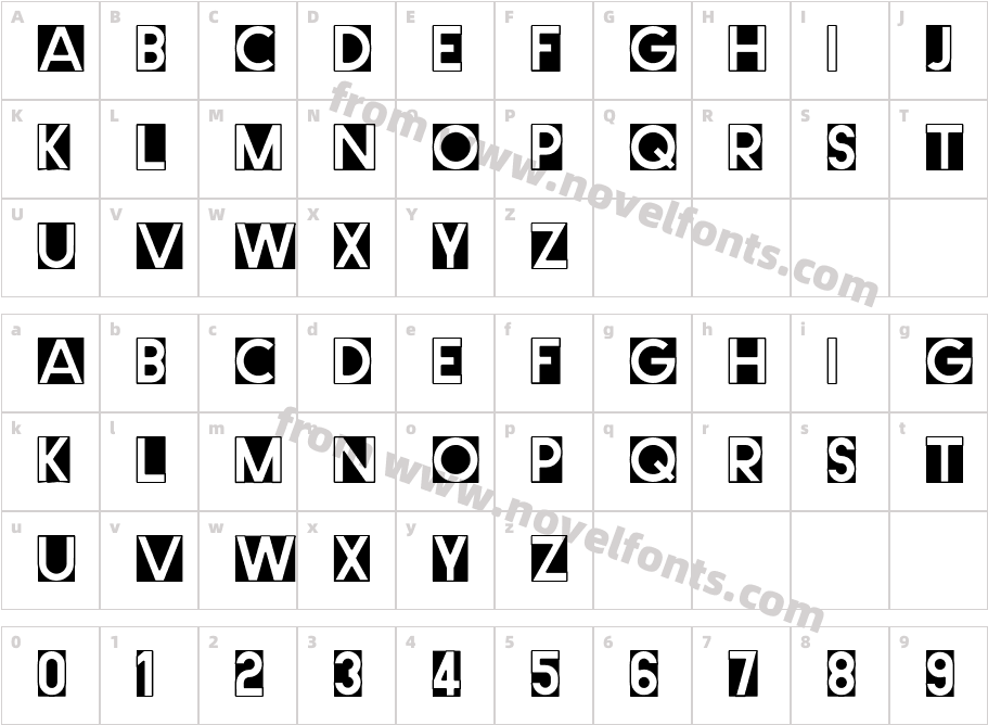 Cut Me Out 3Character Map