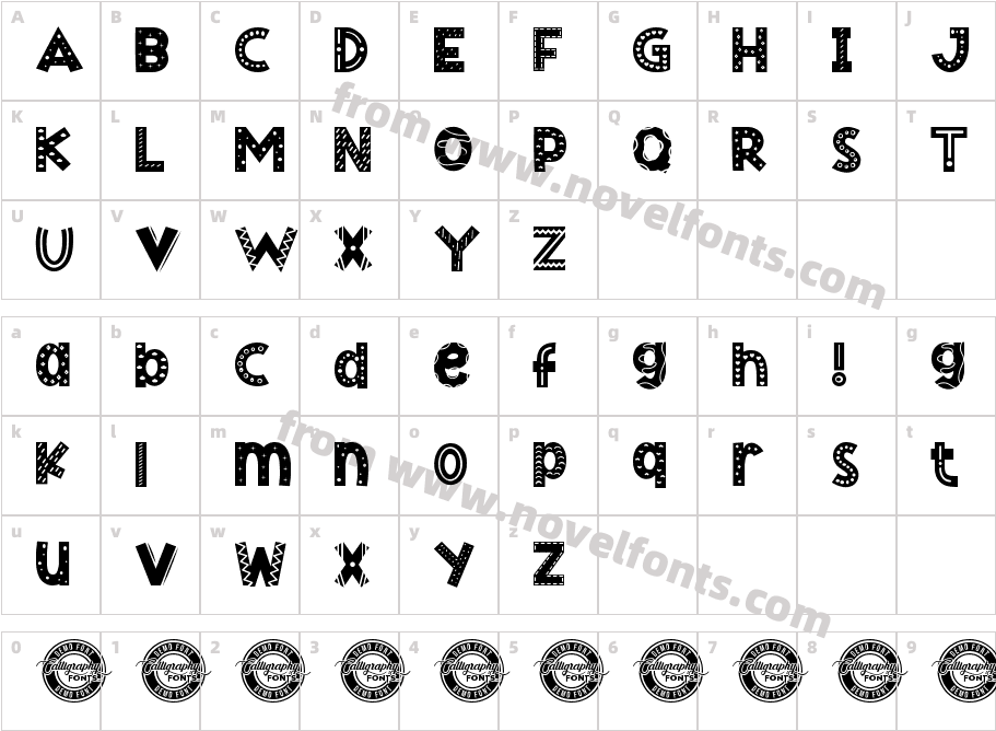 Cute Crafts Demo DecorativeCharacter Map