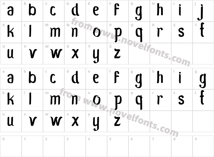 MoroSenengCharacter Map