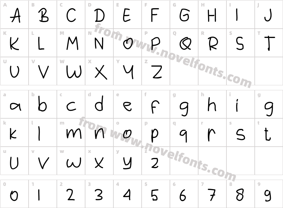 MoryCharacter Map