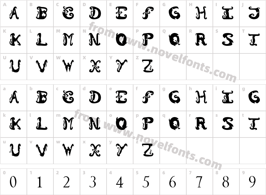 MorzoCharacter Map