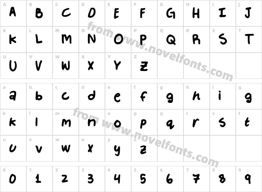 MosaicalCharacter Map