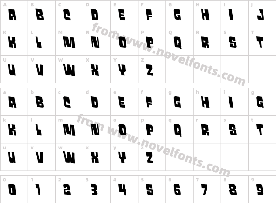 Movie Monster Rotalic 2Character Map