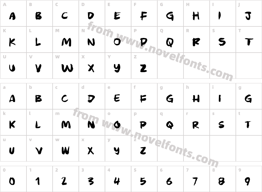 MurkyBuzzDEMOCharacter Map