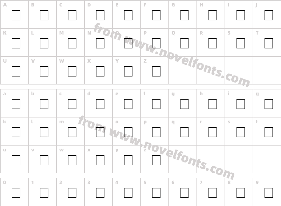 MusicalSymbolsNormalCharacter Map