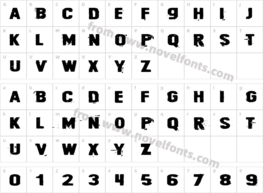 Cyberpnuk2Character Map