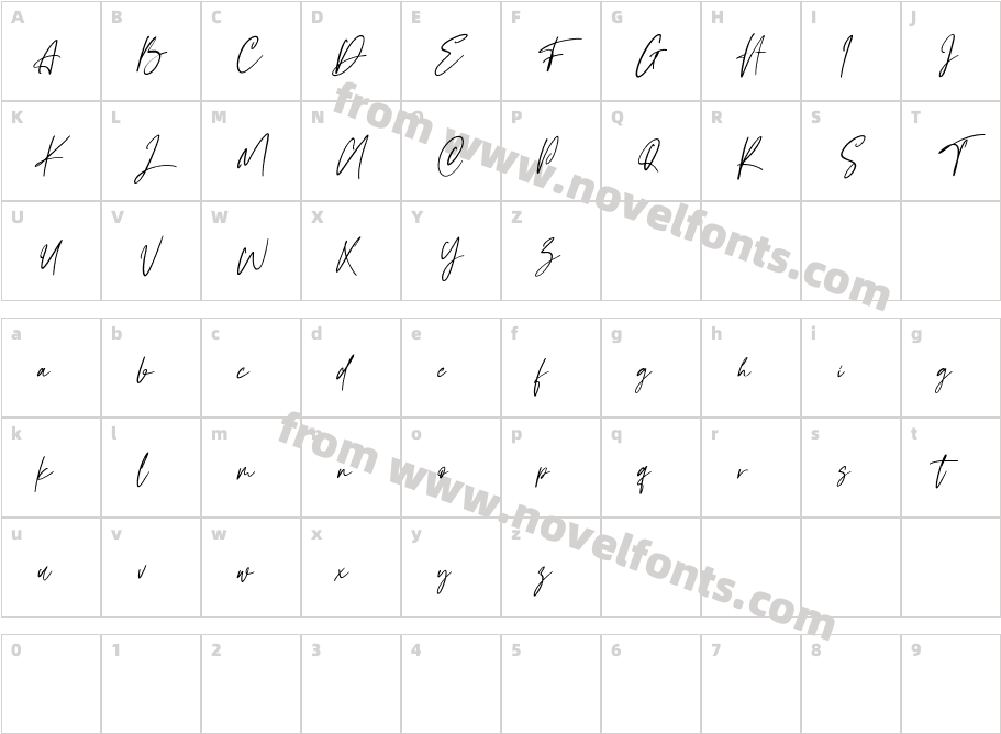 Mylestock Free RegularCharacter Map