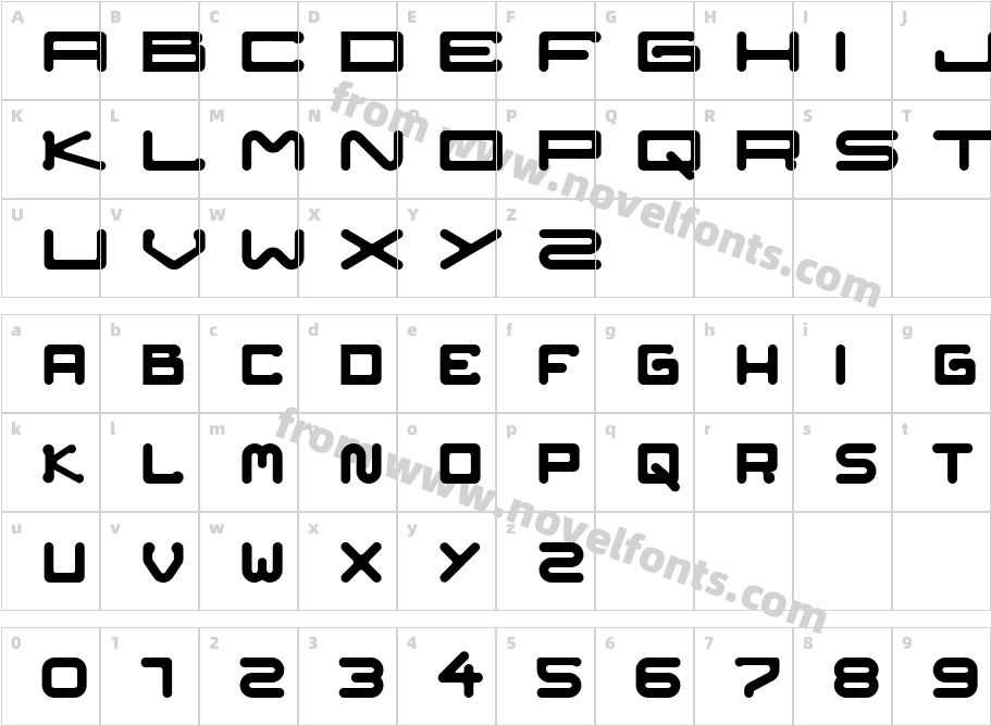 NOZSTUDIOCharacter Map