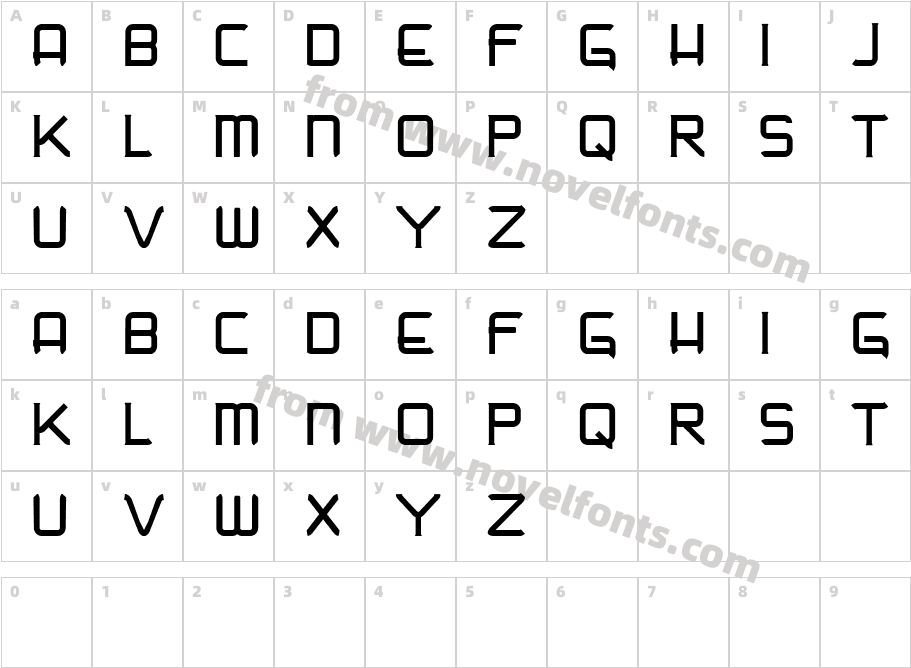 NadirCharacter Map