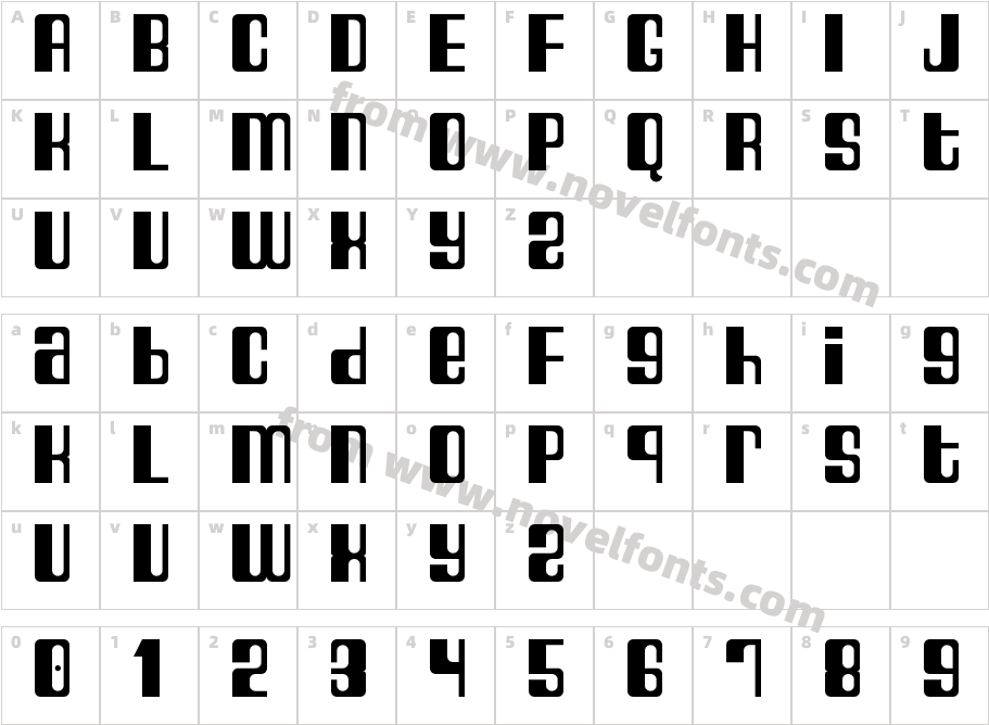 CyranoCharacter Map