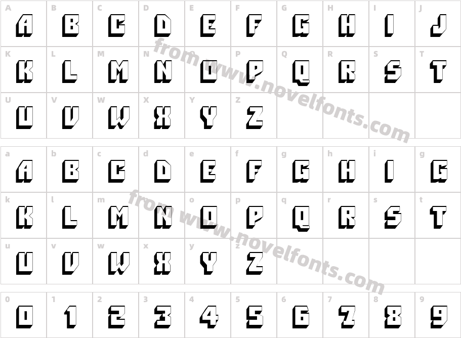 Native NormalCharacter Map