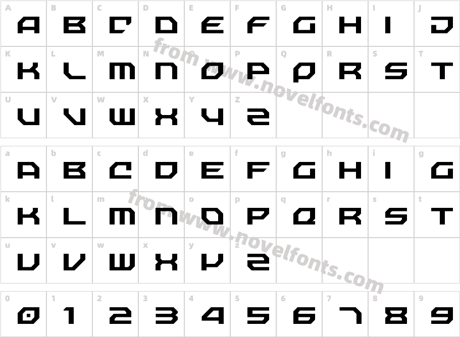 Nechao Sharp RegularCharacter Map