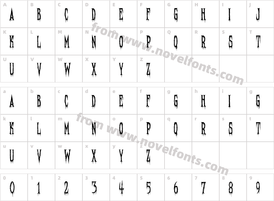 Needleteeth CreepyCharacter Map