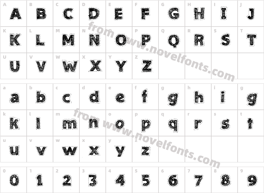 Needlework GoodCharacter Map