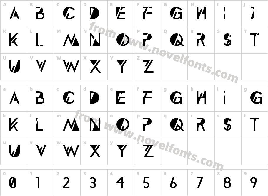 NemphisCharacter Map