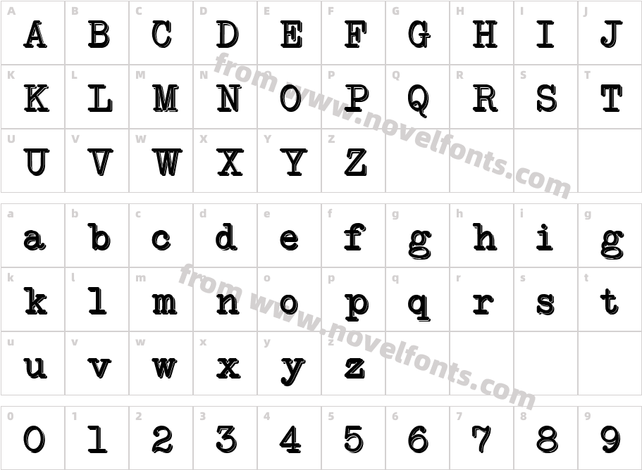 NeoBulletin TwoCharacter Map