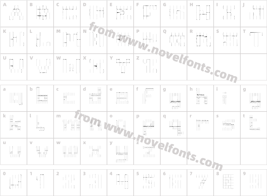 Nermin's TemplateCharacter Map