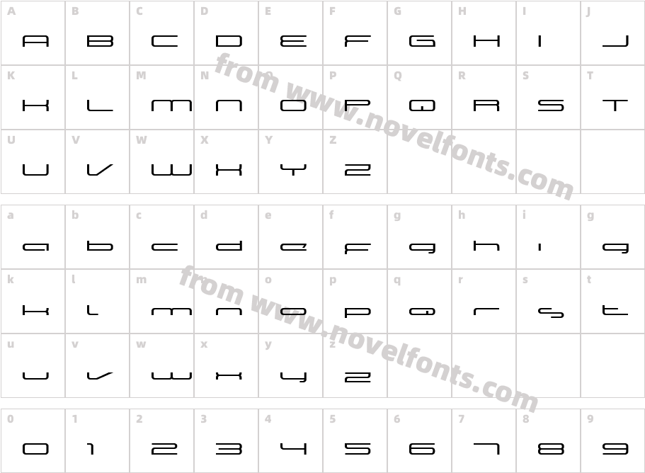 Neutronica   GeometricCharacter Map