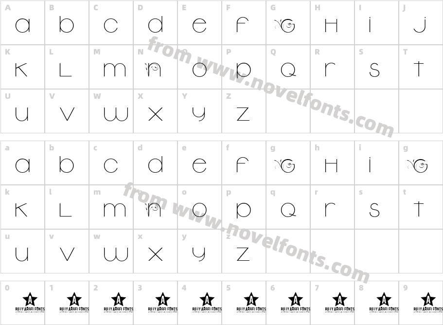 New Garden   LightCharacter Map