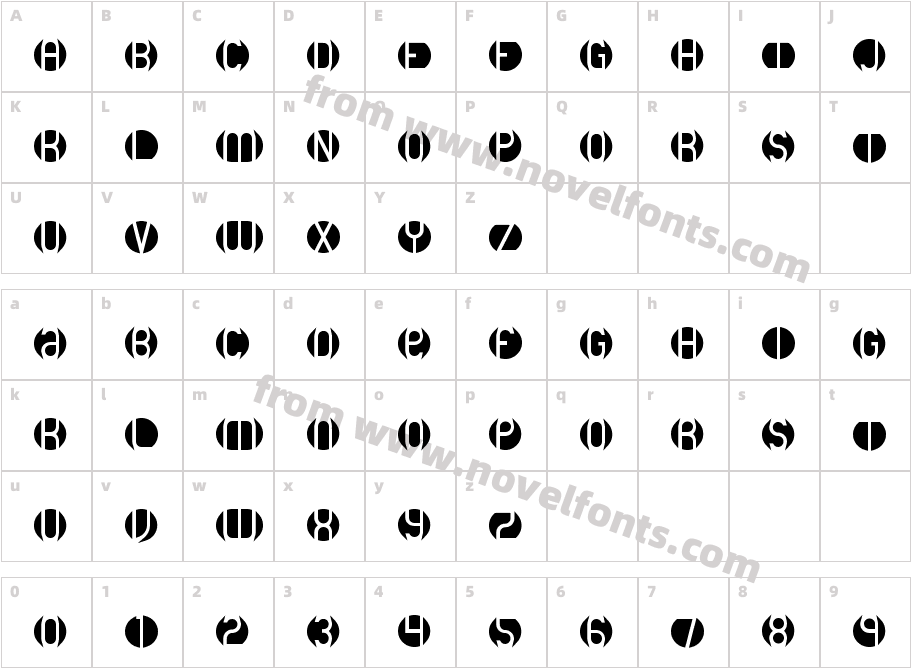 DB Layer 2 BRKCharacter Map