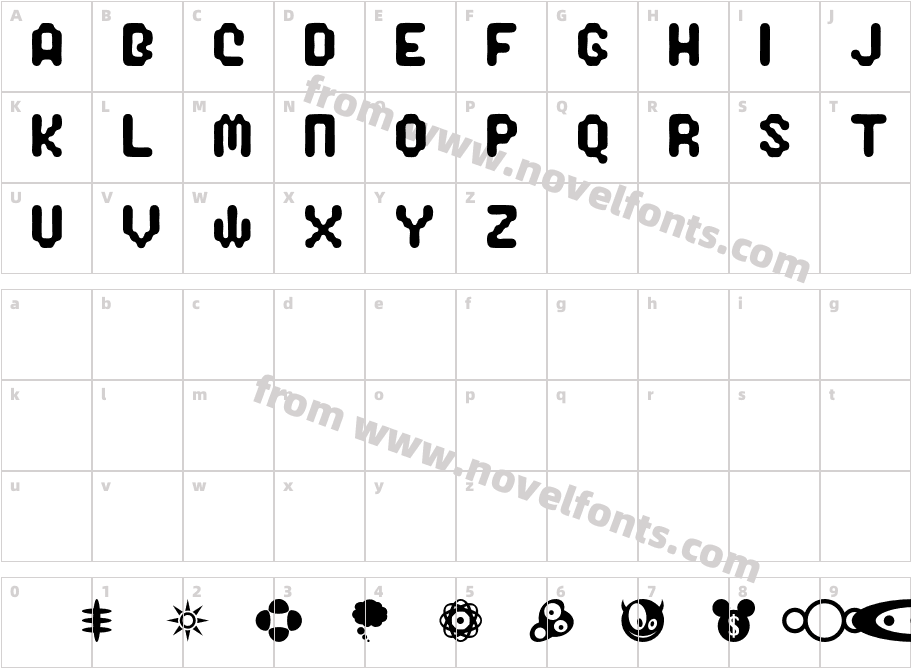 NewHomeCharacter Map