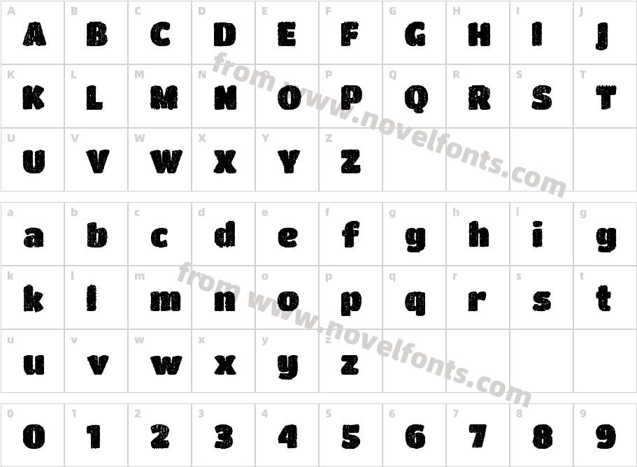 DCC - BushidoCharacter Map