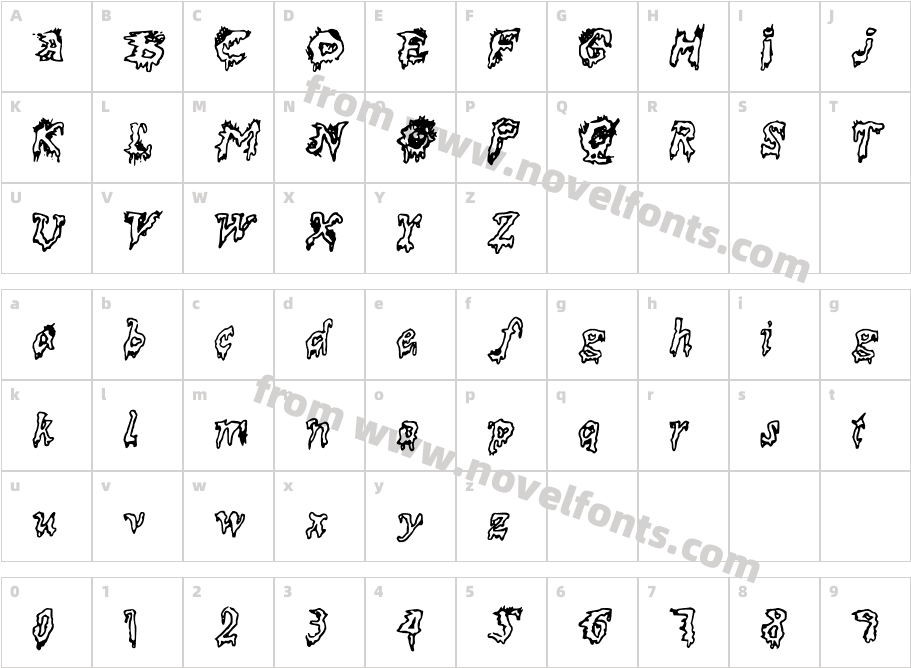 DEAD___Character Map