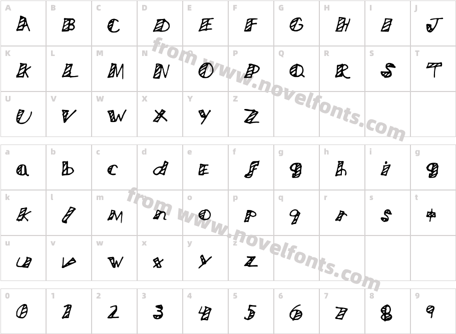 NicetoMeetYouCharacter Map