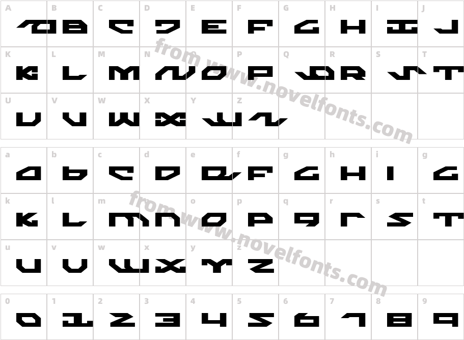 Nightrunner ExpandedCharacter Map