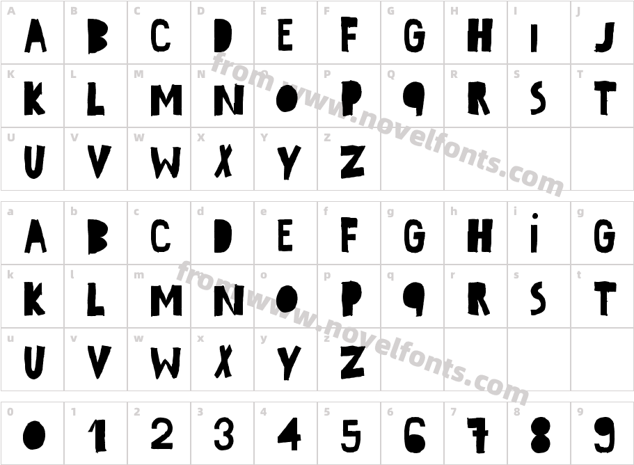 No ColorCharacter Map