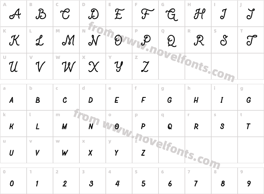 Nocturne RoughCharacter Map