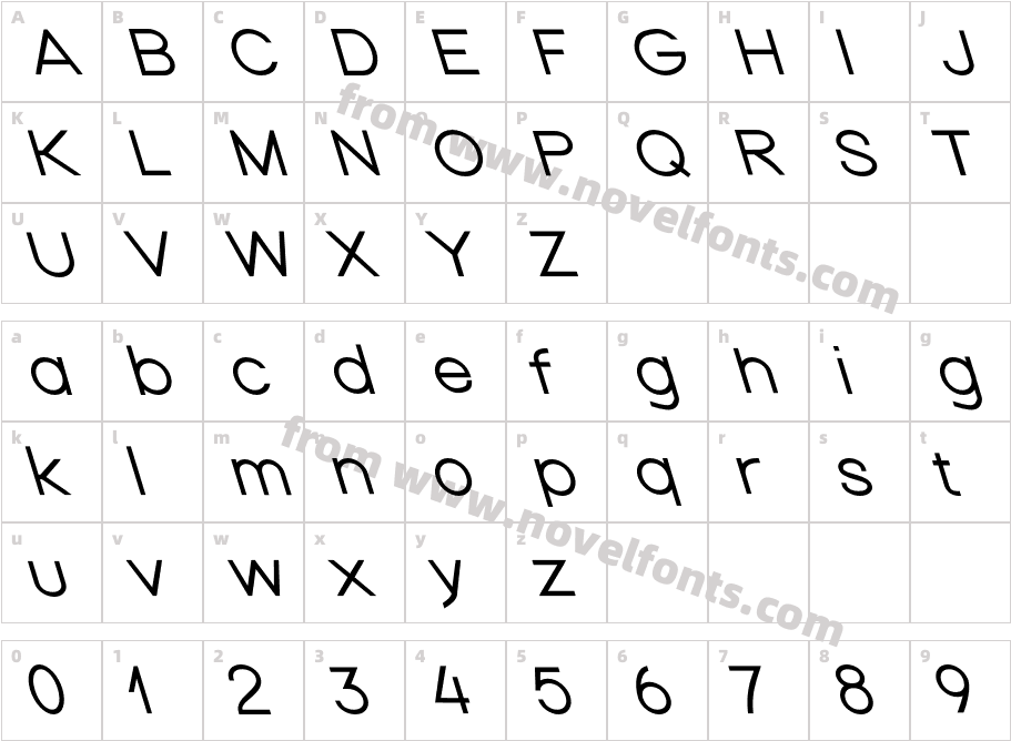 Nordica Classic Light Extended Opposite ObliqueCharacter Map