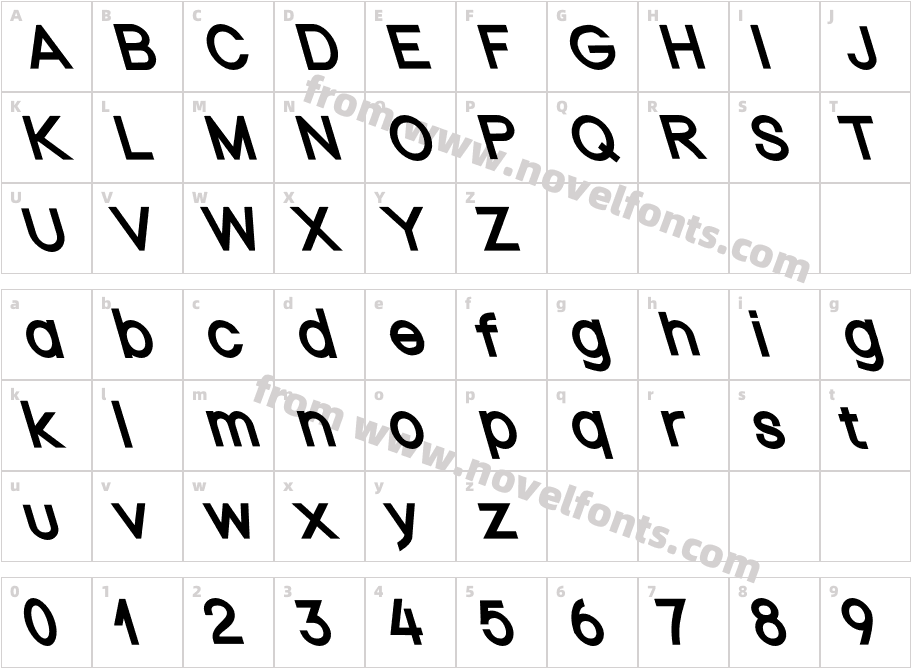 Nordica Classic Regular Opposite ObliqueCharacter Map