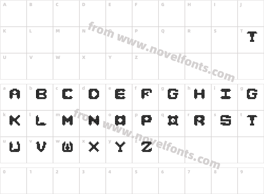 NoriCharacter Map