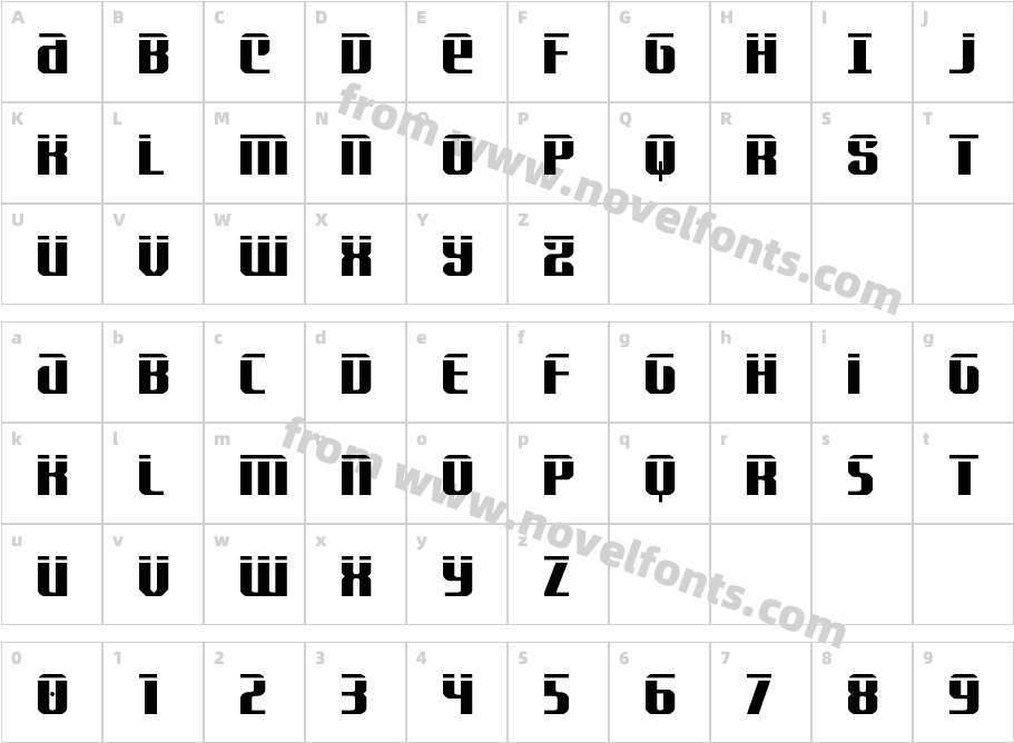 Normandy Beach LaserCharacter Map