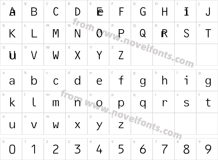 OCROverCharacter Map