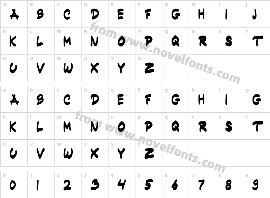 OMASUCharacter Map