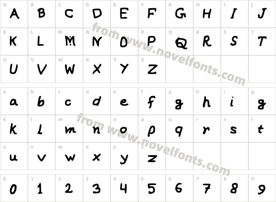 OPMCharacter Map